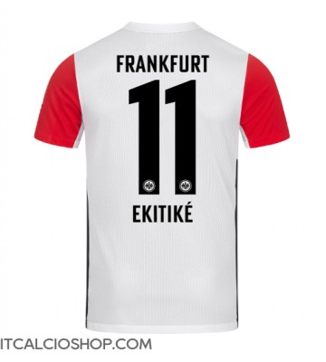 Eintracht Frankfurt Hugo Ekitike #11 Prima Maglia 2024-25 Manica Corta